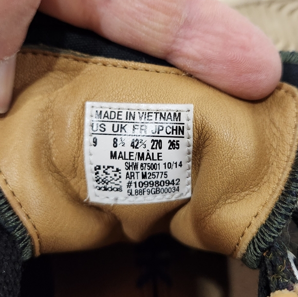 Mark McNairy x Adidas Originals 84-Lab MCN Monte Carlo Shoes Harris Tweed sz 9 - Picture 11 of 11